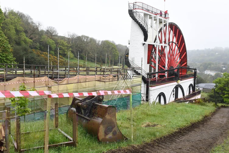 Behind the scenes of Phase 2 of the Laxey Wheel restoration project -