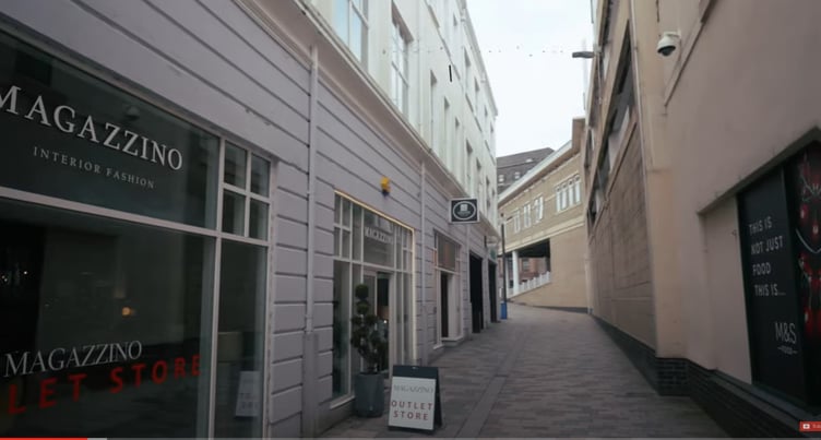 The venue on Wellington Street, Douglas