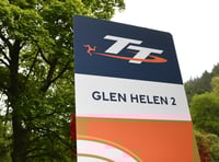 Pictures show new Isle of Man TT signs as logo gets colour change