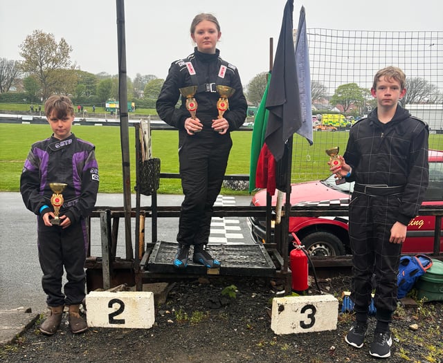 Savino on-form with double success at Onchan Raceway
