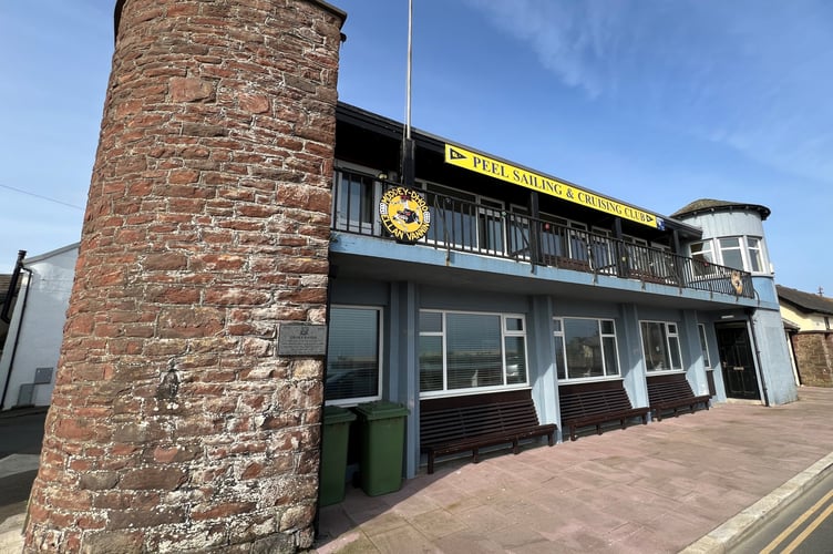 Peel Sailing and Cruising Club is based at the Rocket House