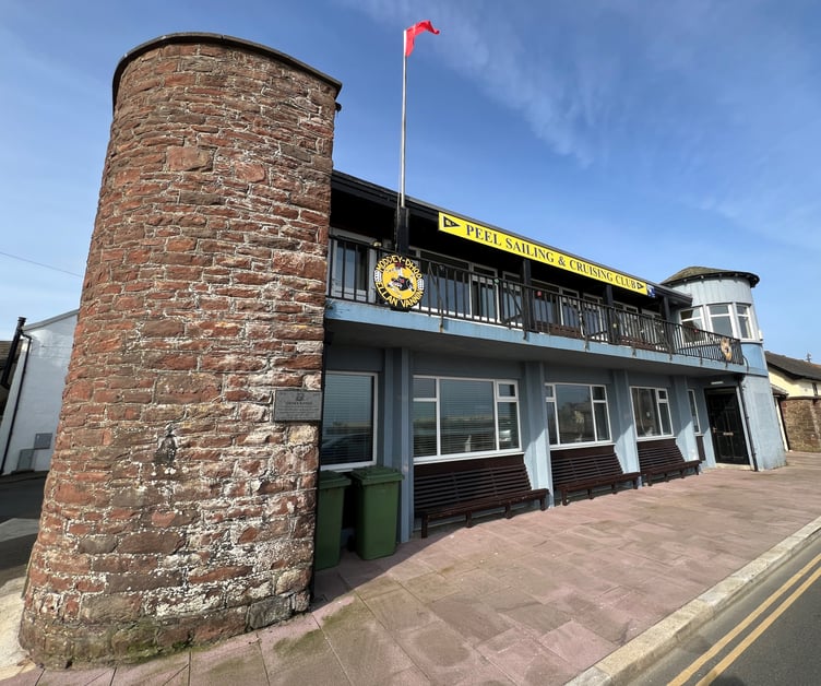 Peel Sailing and Cruising Club is based at the Rocket House