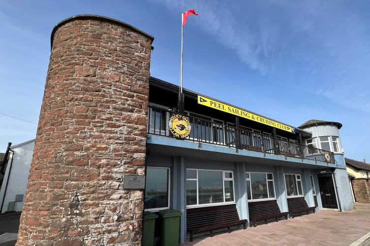 Peel Sailing and Cruising Club is based at the Rocket House