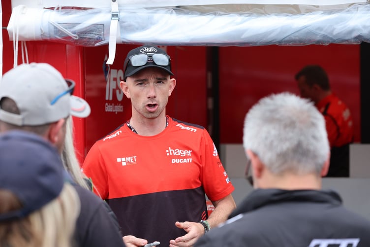 Glenn Irwin was in fine form on the opening day of the North West 200 (Photo: Dave Kneen)