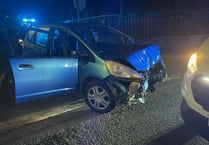 Drunk-driver was nearly four times the legal limit when he crashed car