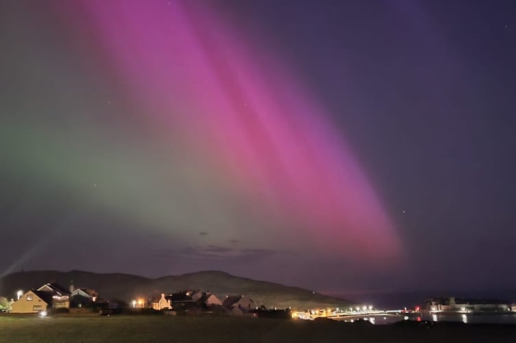 Northern Lights over Peel