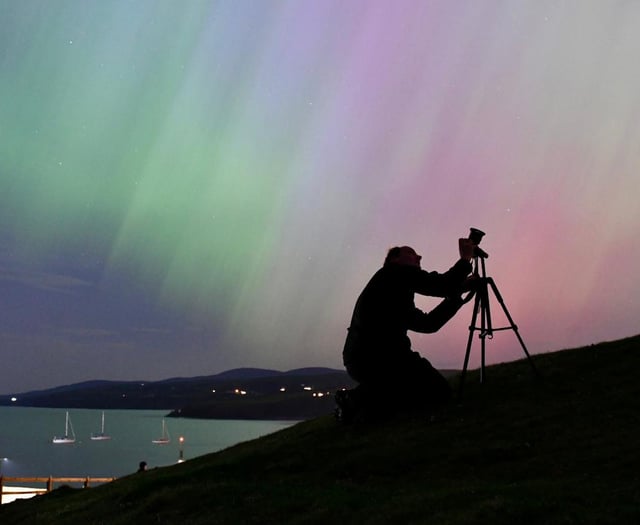 Photos: Northern Lights seen in skies across the Isle of Man