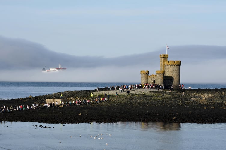 A guided walk to the Tower of Refuge 