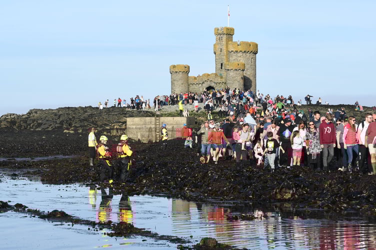 A guided walk to the Tower of Refuge - 