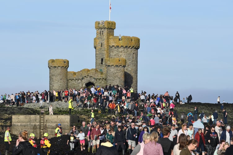 A guided walk to the Tower of Refuge 