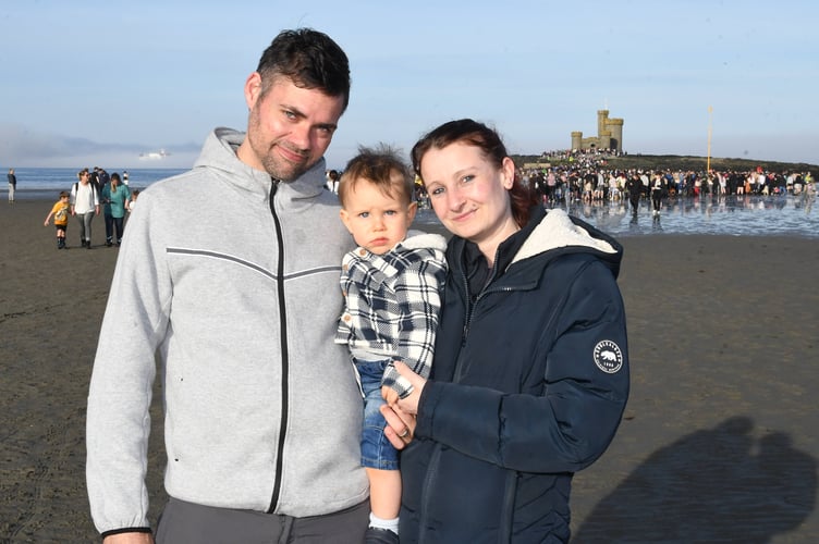 The Molesworth family during the  walk