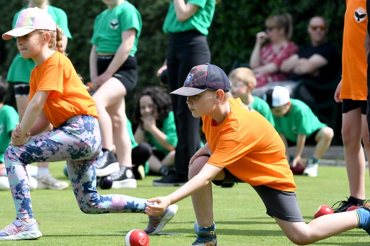 Crown green bowling formed part of the Manx Youth Games