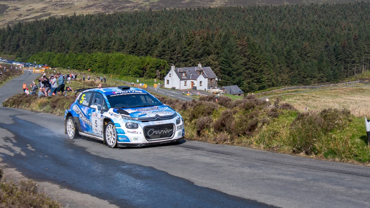 'Manx Rally 2024 participants and fans were blown away by the Isle of ...