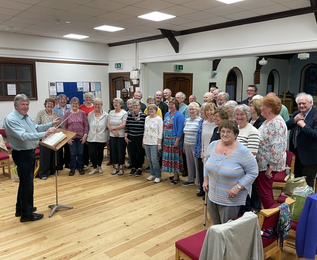 Singers join forces for special church performance in Douglas
