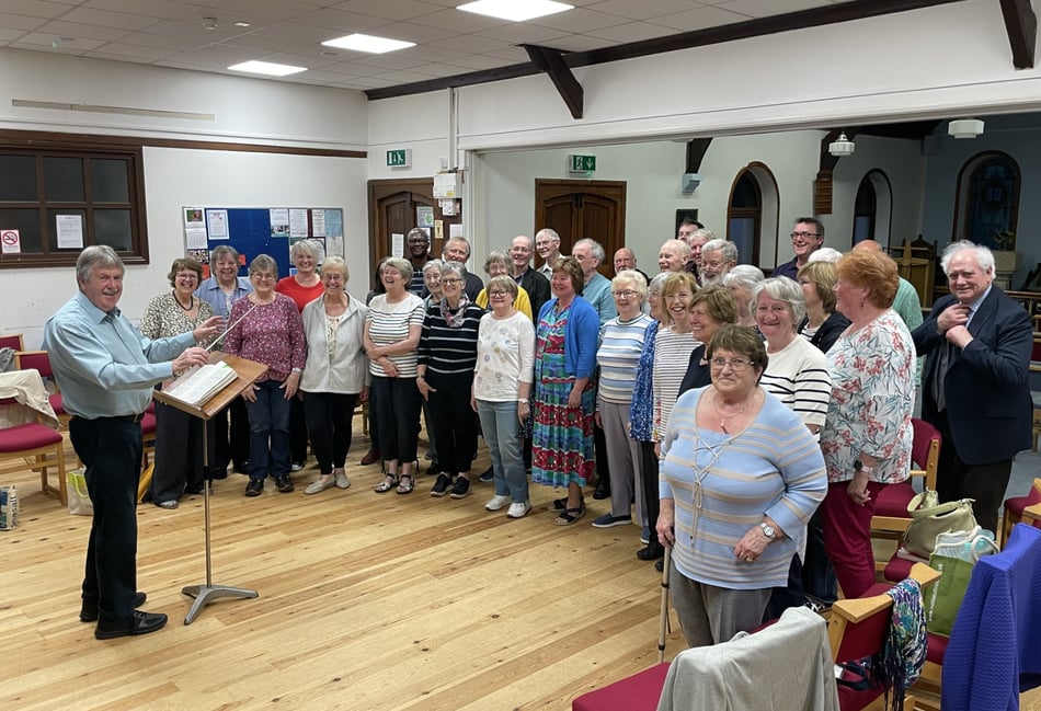 Singers join forces for special church performance in Douglas