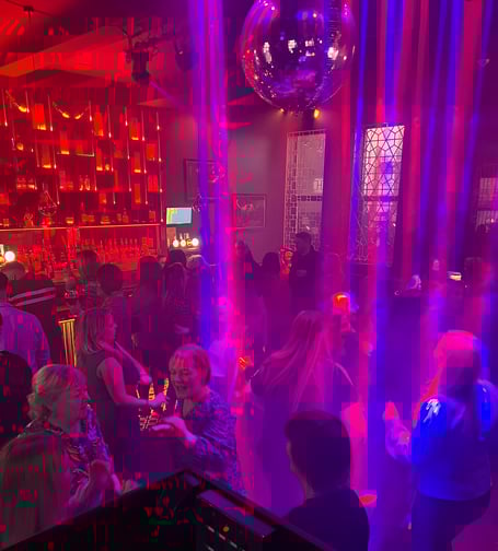 The first daytime disco at 1886 bar in Douglas proved a huge success