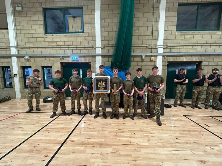Isle of Man Army Cadets at the Royal Artillery competition