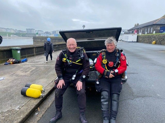 Lieutenant Governor and Lady Lorimer become qualified ocean divers