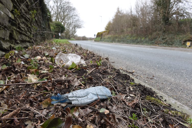 Litter in Douglas - 