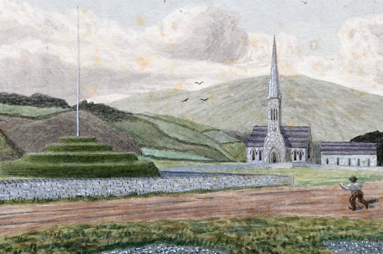 Tynwald Hill by Robert Creer (June 1894)