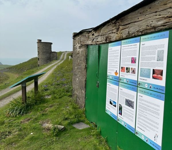 Young Nature Writer 2023 winners have work put on show on Calf of Man