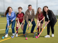 Leonard Curtis unveils sports sponsorship for Isle of Man school