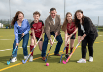 Leonard Curtis unveils sports sponsorship for Isle of Man school