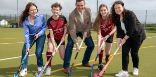 Leonard Curtis unveils sports sponsorship for Isle of Man school