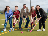 Leonard Curtis unveils sports sponsorship for Isle of Man school