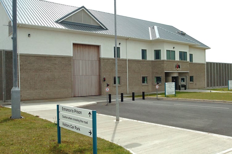 The prison in Jurby