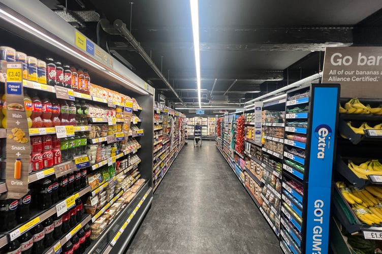 Peel's new Tesco Express store on Michael Street opened this morning (Friday)