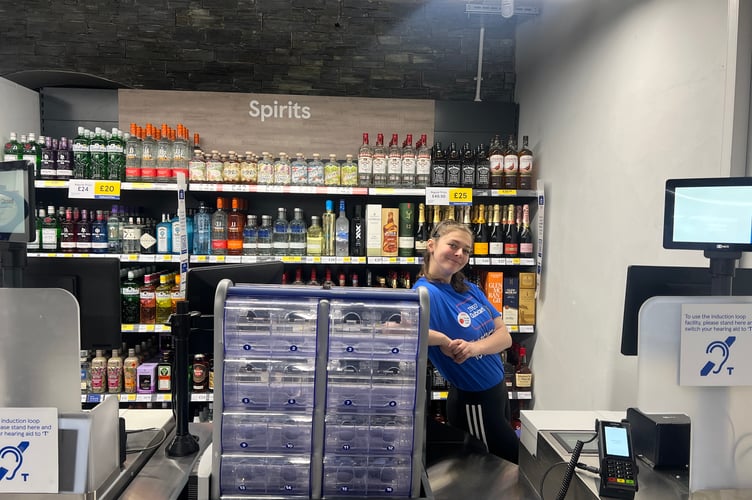 Peel's new Tesco Express store on Michael Street opened this morning (Friday)