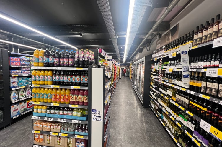 Peel's new Tesco Express store on Michael Street opened this morning (Friday)