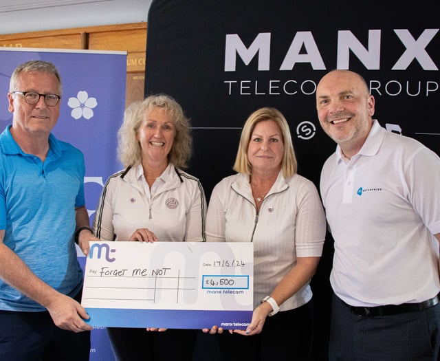 Firm's charity golf day raises £4,500 for dementia charity