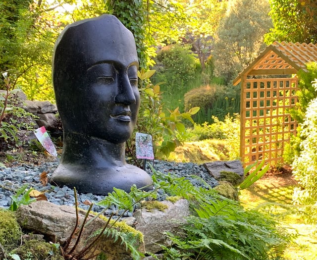 Pictures show some of the 'secret' gardens opened up to the public