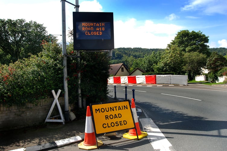 Mountain Road Closed
