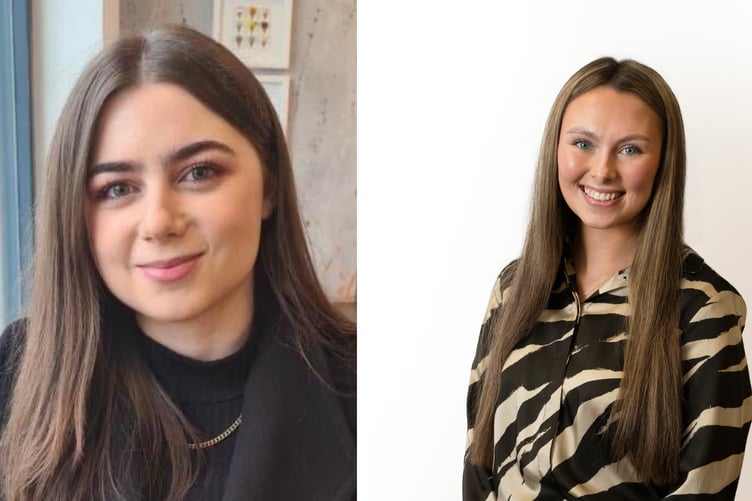 Dulcie Teare and Tara Brown