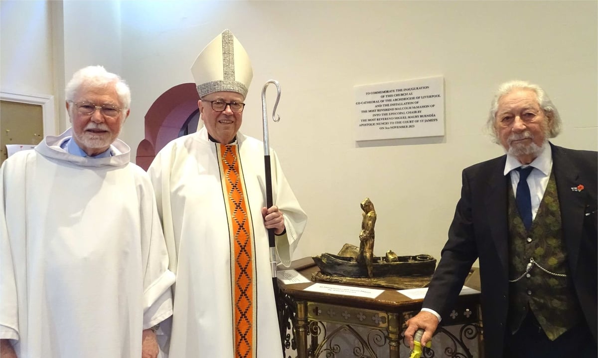 Archbishop of Liverpool visits the Isle of Man