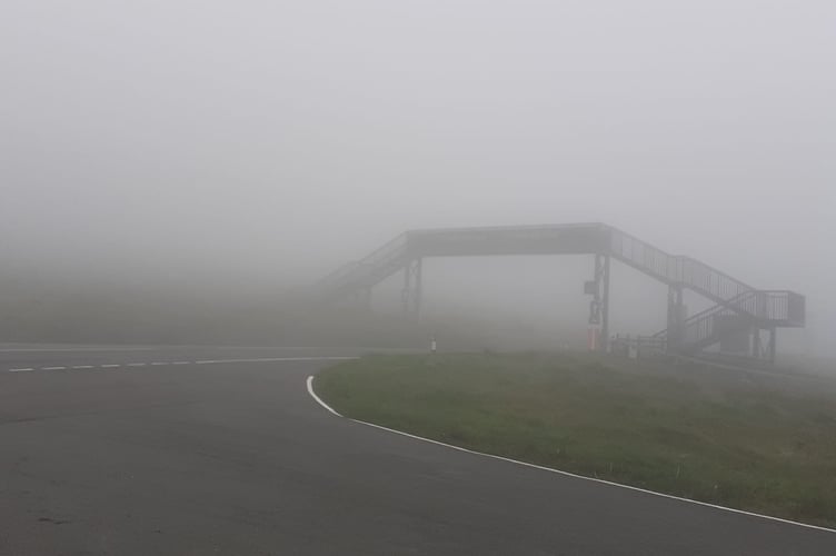 The Mountain Road this morning
