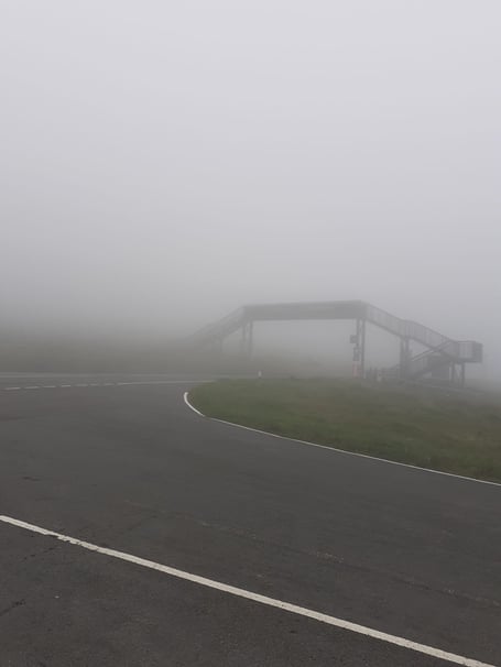The Mountain Road this morning
