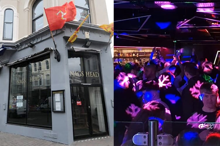 The Nags Head and Bench