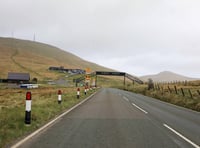 No Mountain Road closure this evening due to poor visibilty