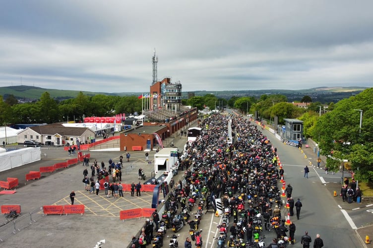 Pictures from the Isle of Man TT 2024 Legacy Lap