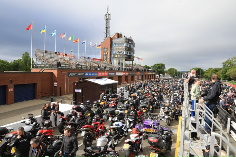 Pictures from the Isle of Man TT 2024 Legacy Lap