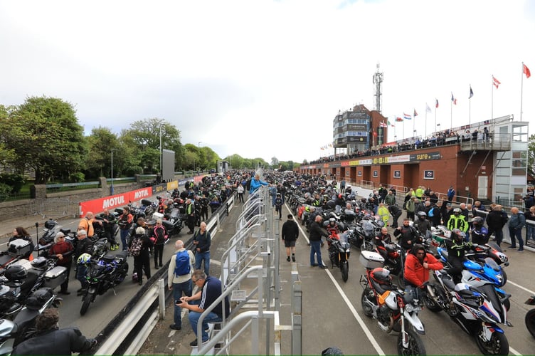 Pictures from the Isle of Man TT 2024 Legacy Lap