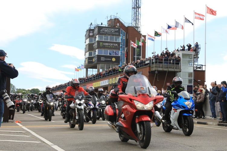 Isle of Man TT Races Legacy Lap 2024