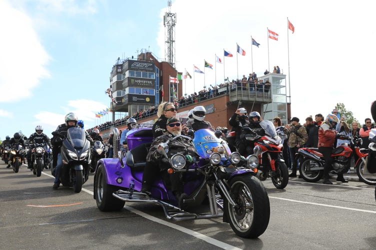Isle of Man TT Races Legacy Lap 2024