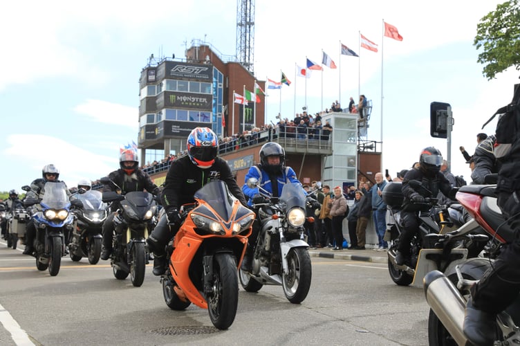 Isle of Man TT Races Legacy Lap 2024