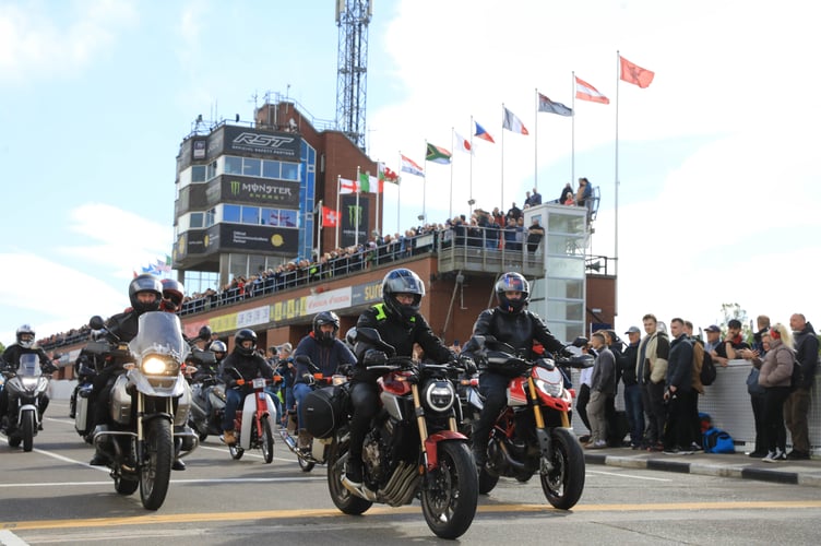 Isle of Man TT Races Legacy Lap 2024