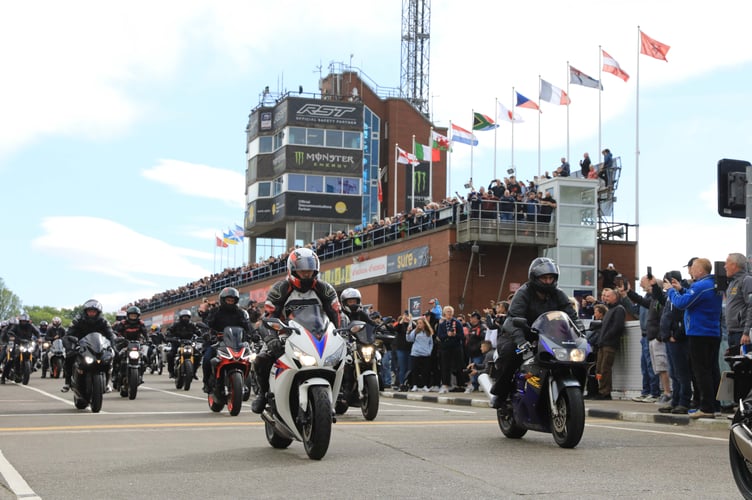 Isle of Man TT Races Legacy Lap 2024